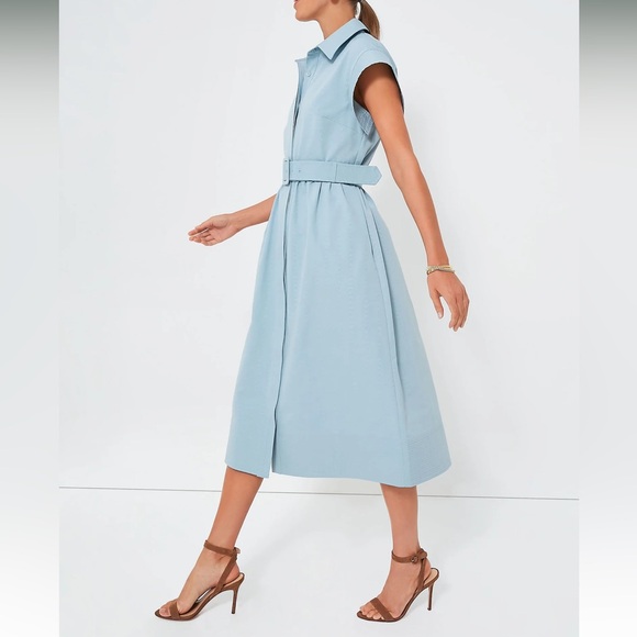 Tuckernuck Slate Blue Chloe Dress - Picture 4 of 16